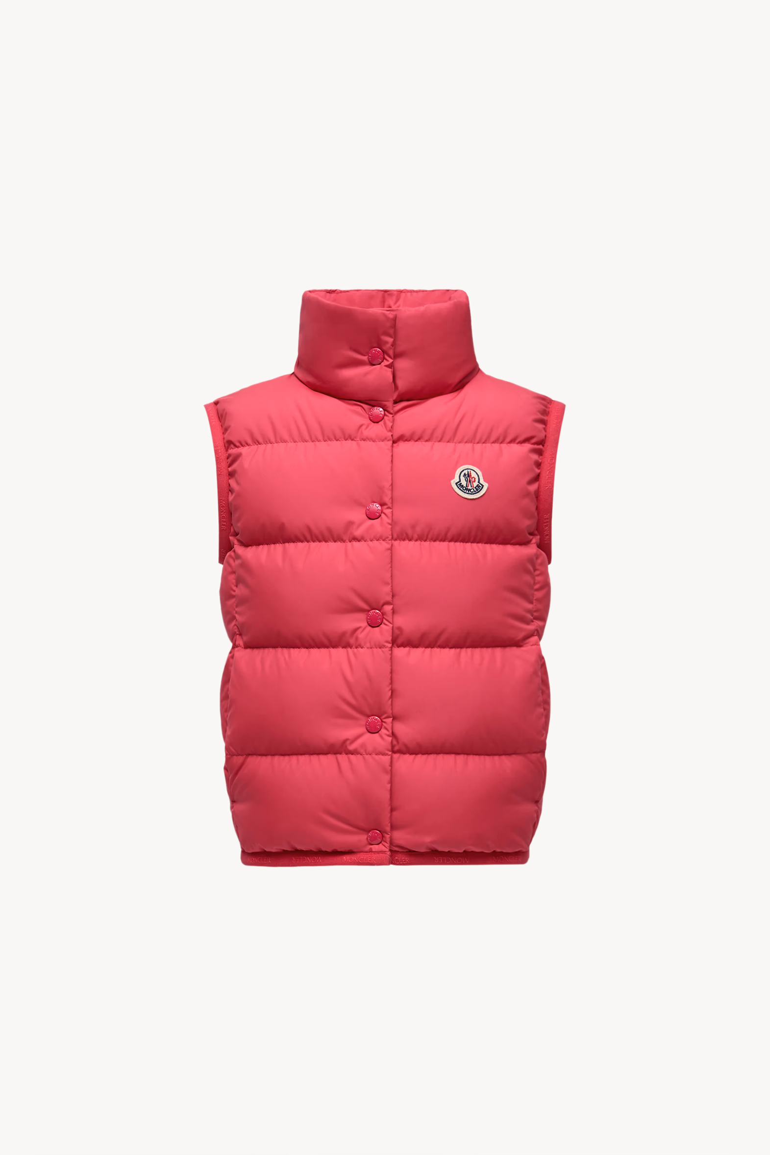 Badia Down Vest Girl Pink Moncler 0